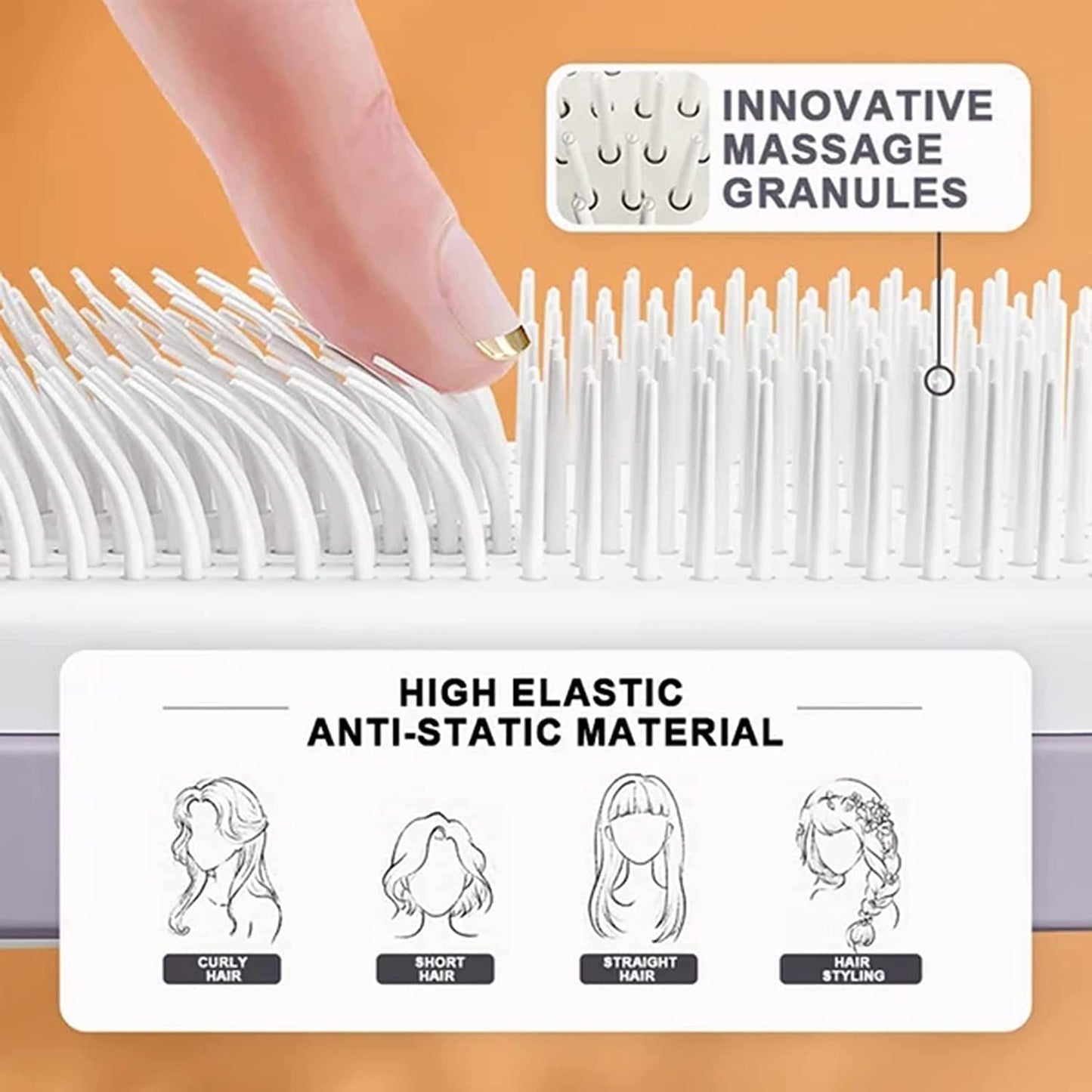 LushBrush™ – The Self-Cleaning Hairbrush